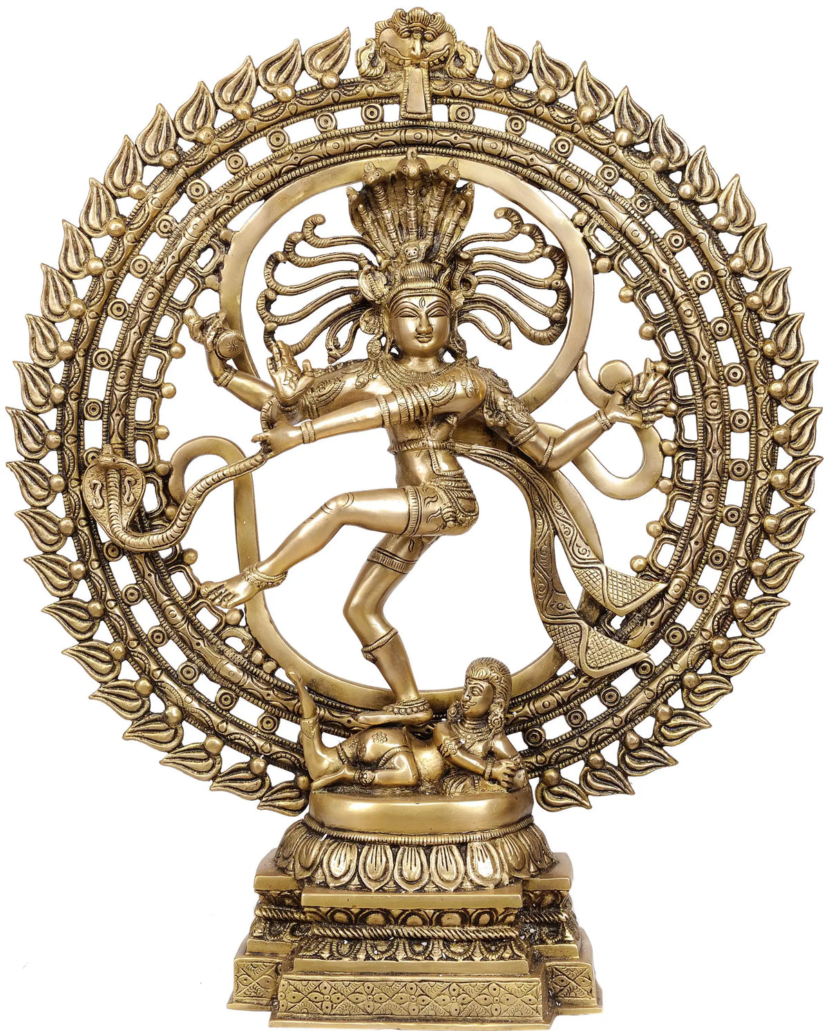 23" Nataraja In Brass | Handmade | Made In India