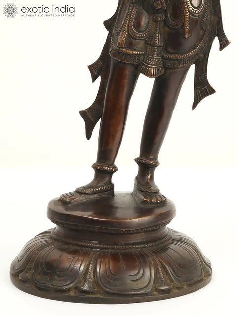 13" The Apsara Applying Vermillion (A Statue Inspired by Khajuraho)| Indian Handcrafted Idol