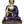 13" (Tibetan Buddhist Deity) Lapis Healing Buddha In Brass | Handmade | Made In India
