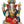 11” Four-Armed Ganesha Idol Seated in Easy Posture | Brass Inlay Statue