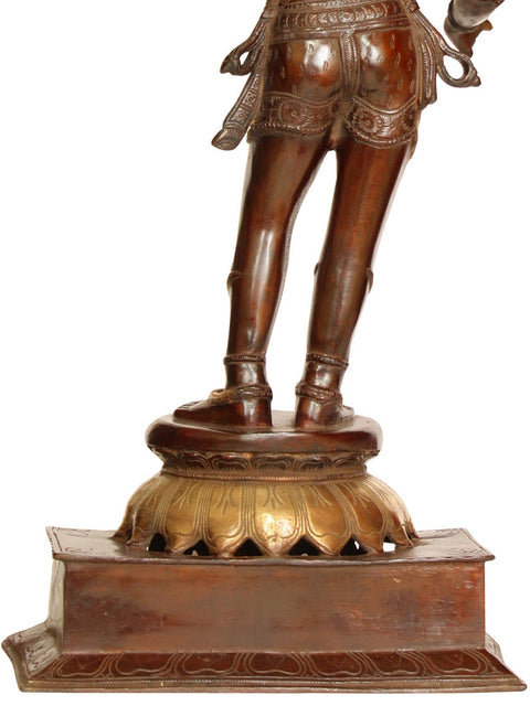31" Large Size Lord Shiva as Pashupatinath In Brass
