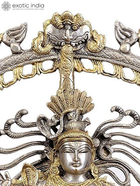 20" Lord Shiva as Nataraja Brass Sculpture | Handmade Brass Figurine | Made in India