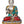 12" Lord Buddha Interpreting His Dharma  (Inlay Statue) In Brass