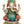 9" Brass Lord Ganesha Idol Granting Abhaya Mudra | Handmade Inlay Statue | Made in India