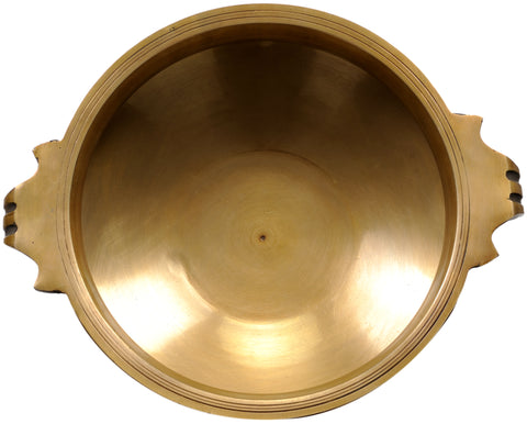 Large Brass Ritual Bowl (Kadai) for Making Payasam