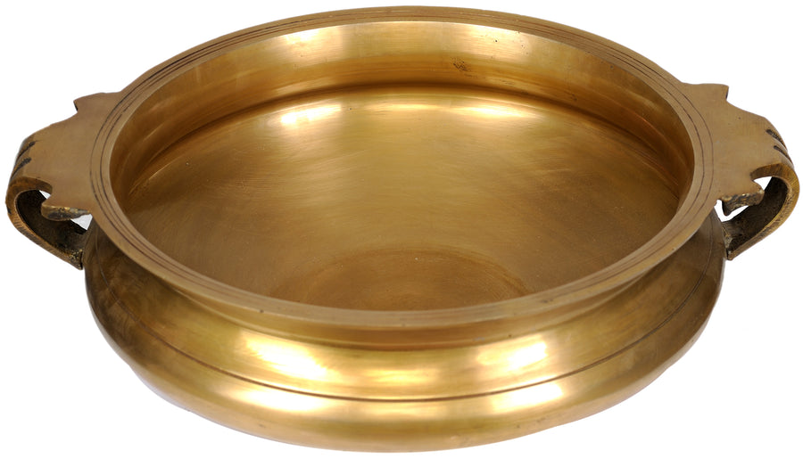 Large Brass Payasam Kadai Bowl for Pooja and Cooking