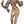 11" Ardhanarishvara Brass Sculpture | Handmade Idol | Made in India