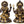 14" Ganesha-Lakshmi In Brass | Handmade | Made In India