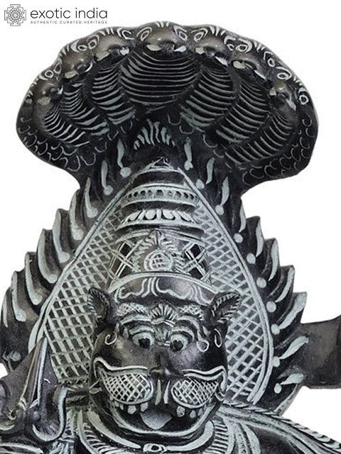 28" Large Buddha Idol in Abhaya and Vitark-Mudra | Handmade Brass Statue