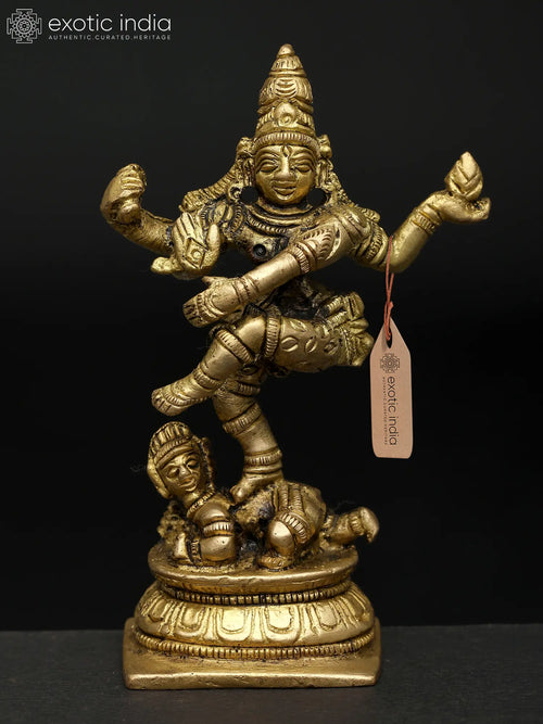 2" Nataraja Handmade Brass Statue