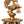 Superfine Peacock Lamp with Bells and Lion Legs