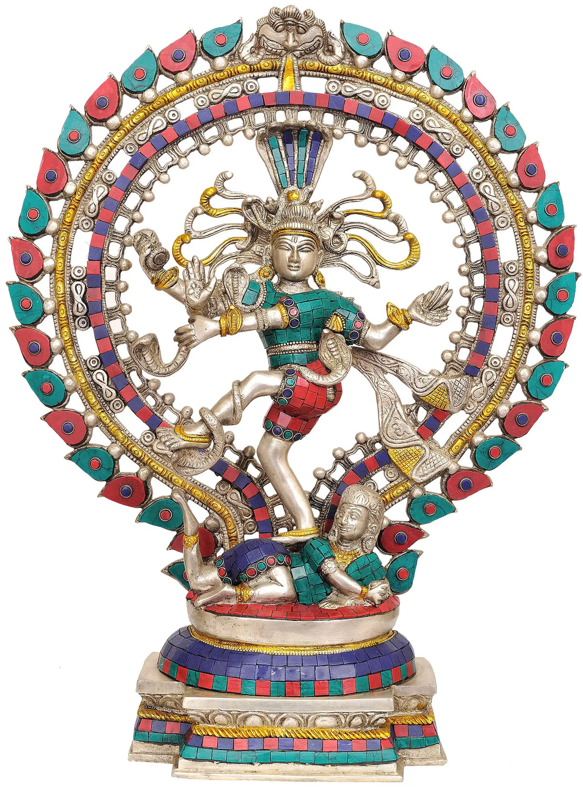 19" Nataraja In Brass | Handmade | Made In India