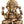 9" Four Armed Ganesha In Brass | Handmade | Made In India
