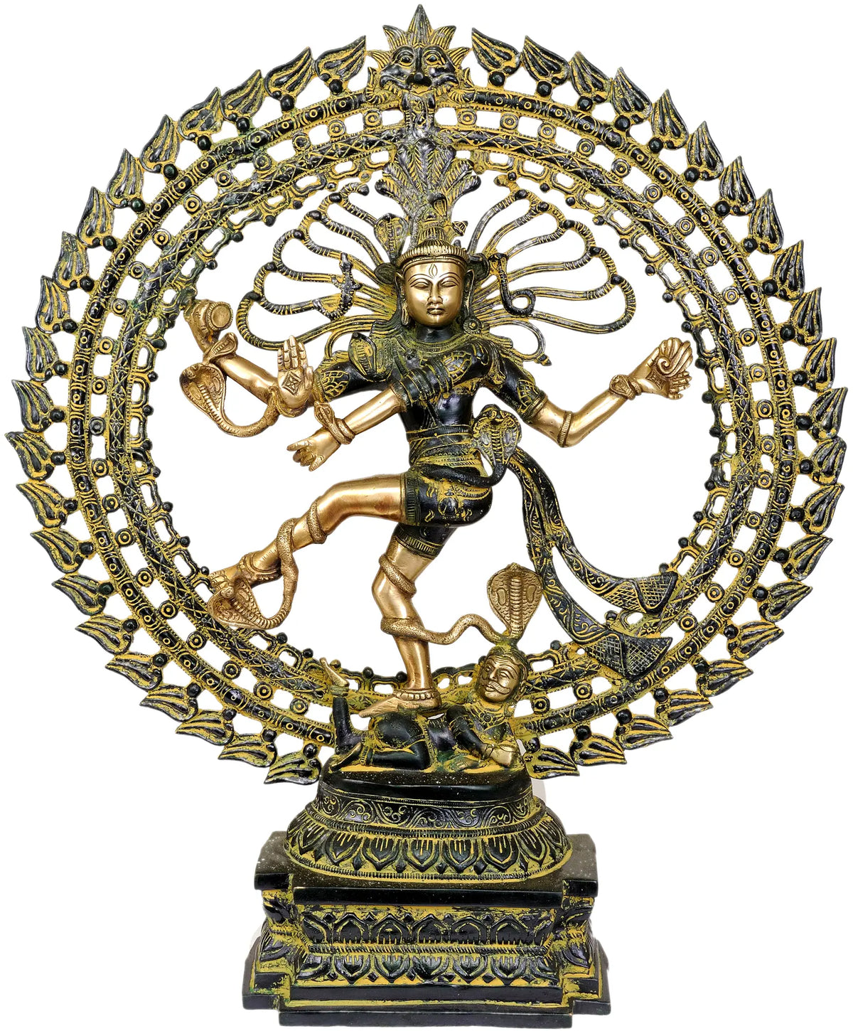 27" Nataraja In Brass | Handmade | Made In India