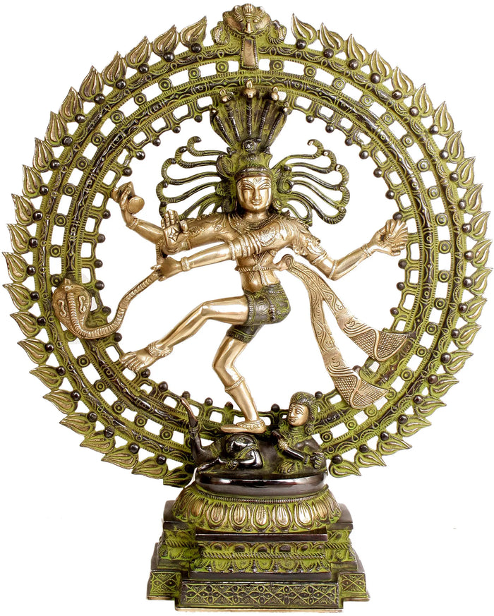 23" Nataraja In Brass | Handmade | Made In India