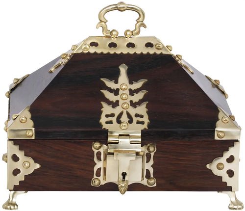 Kerala Brass Decorative Box