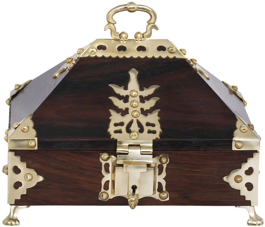 Kerala Brass Decorative Box