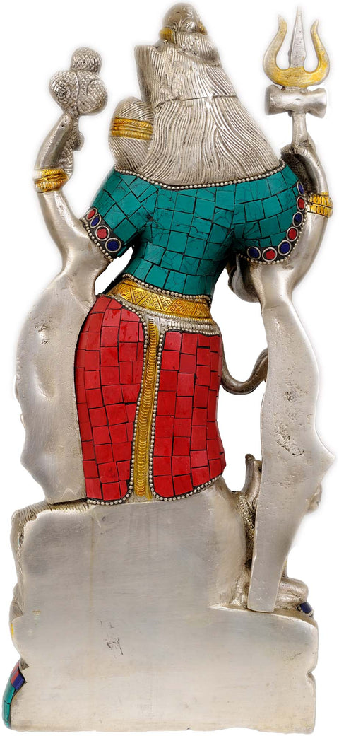 13" Ardhanarishvara (Shiva Shakti) In Brass | Handmade | Made In India