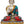 9" Lord  Buddha Interpreting His Dharma In Brass | Handmade | Made In India