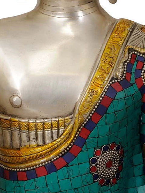 Shakyamuni Buddha Preaching His Dharma In Brass | Handmade | Made In India