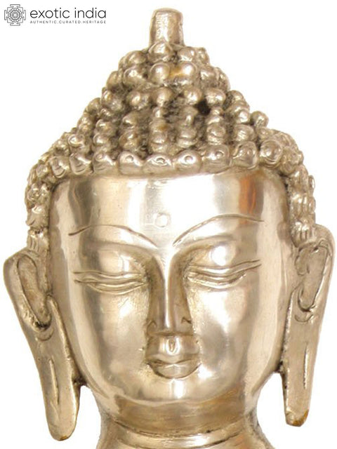 10" Tibetan Buddhist God Bhaishajyaguru (The Medicine Buddha) In Brass | Handmade | Made In India