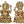 9" Lakshmi Ji Ganesha Ji In Brass | Handmade | Made In India