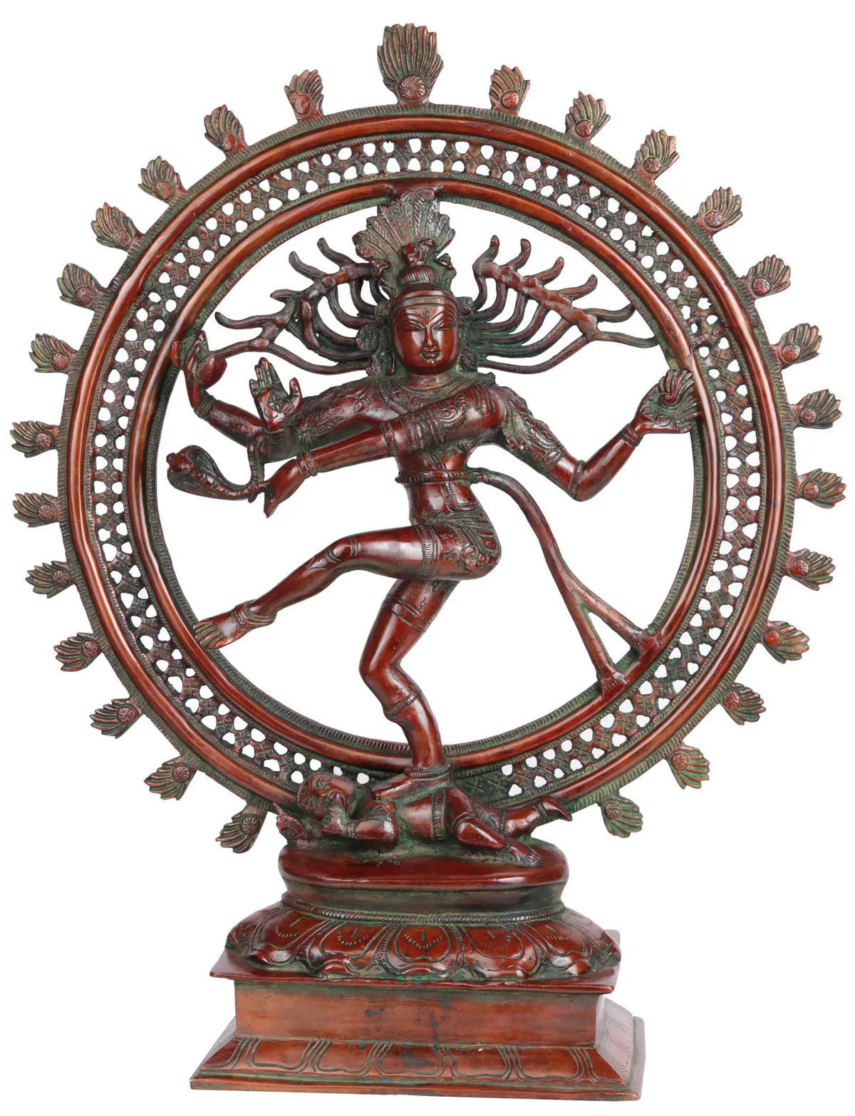 22" Nataraja - King of Dancers In Brass | Handmade | Made In India
