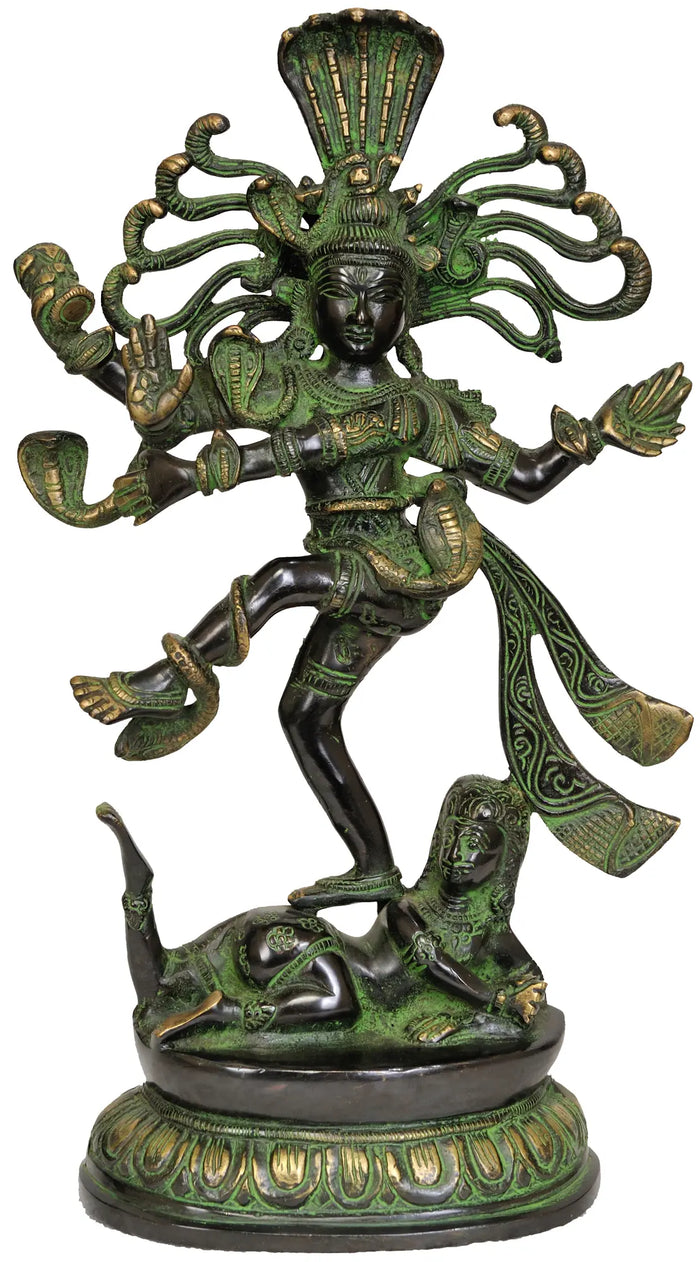 15" Nataraja In Brass | Handmade | Made In India