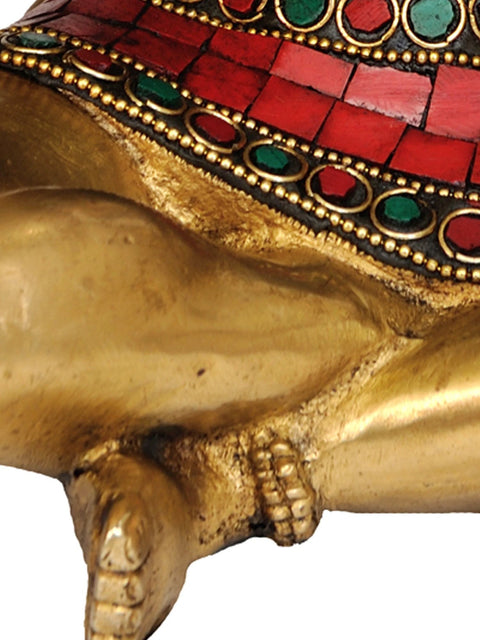 11" Hanuman Ji Brass Sculpture | Handmade | Made in India