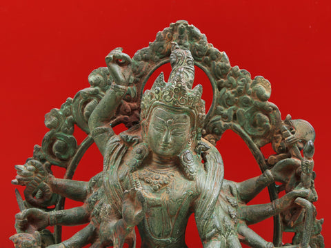 12" Dancing Shiva In Brass | Handmade | Made In India