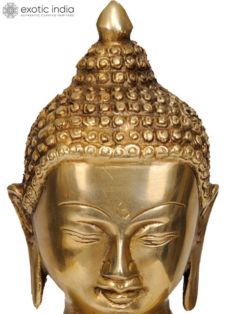 10" Tibetan Buddhist Deity Lapis Buddha of Healing In Brass | Handmade | Made In India