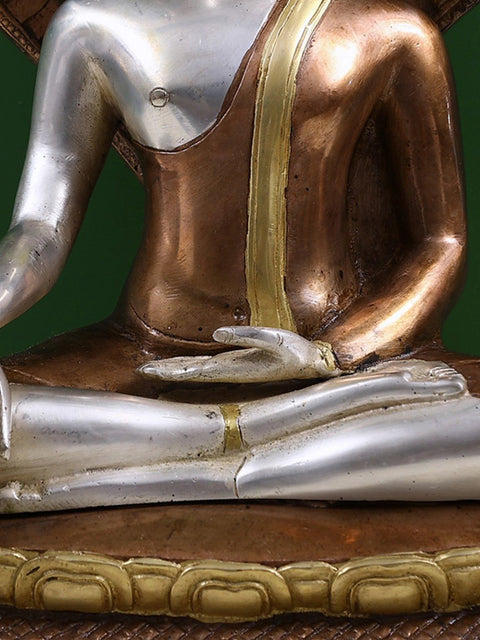 21" Buddha Under Serpent Muchalinda