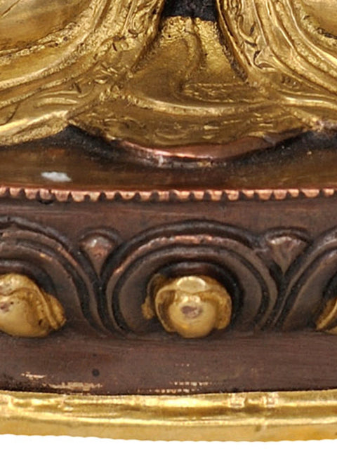 8" Tibetan Buddhist Deity Vajradhara Brass Statue | Handmade | Made in India