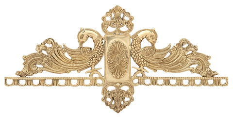 Brass Peacock Designer Wall Hanging