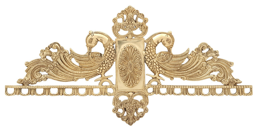 Brass Peacock Designer Wall Hanging for Home Decor