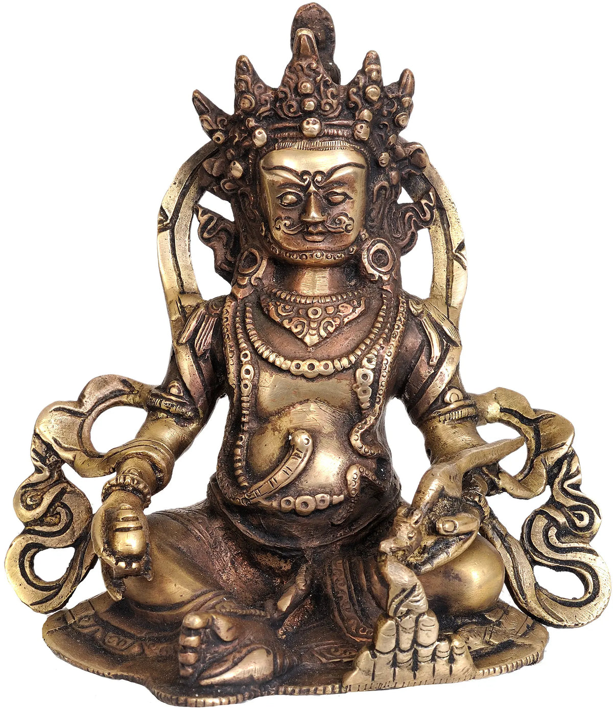 Kubera - God of Wealth | Handmade Brass Statue