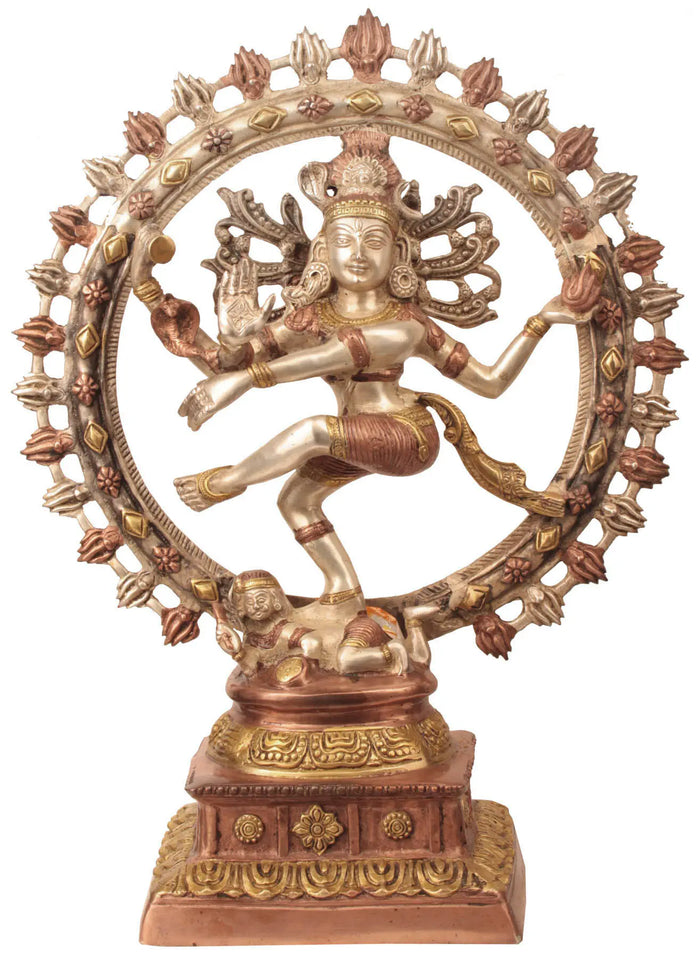 22" Nataraja In Brass | Handmade | Made In India