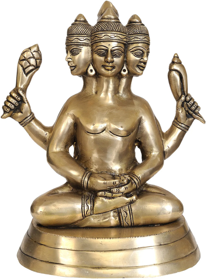 13" Shanmukha In Brass | Handmade | Made In India