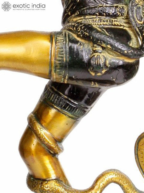 21" Dancing Shiva Brass Statue | Handmade Brass Sculpture | Made in India