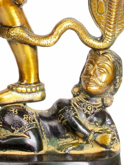 21" Dancing Shiva Brass Statue | Handmade Brass Sculpture | Made in India