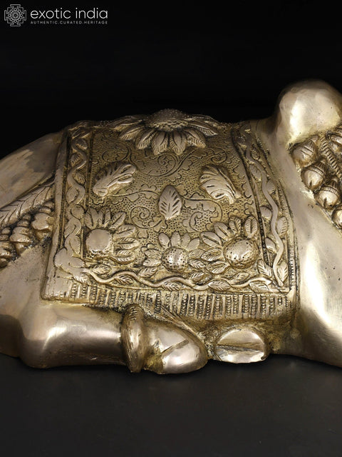 20" Nandi (The Vehicle of Lord Shiva) In Brass | Handmade | Made In India