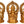 10" Lakshmi Ganesha Saraswati - Set of Three Statues In Brass | Handmade | Made In India