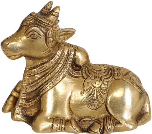 5" Nandi Brass Sculpture Handmade
