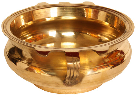 Traditional Brass Urli Bowl Showpiece