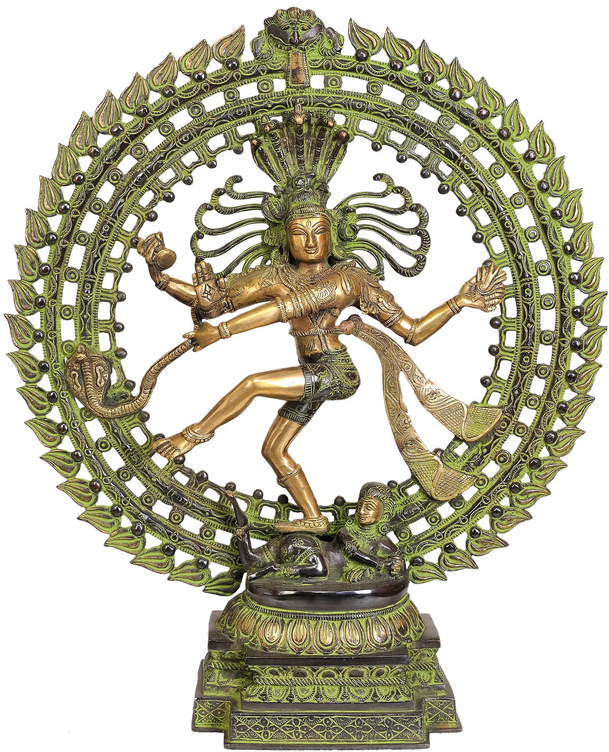 23" Nataraja In Brass | Handmade | Made In India