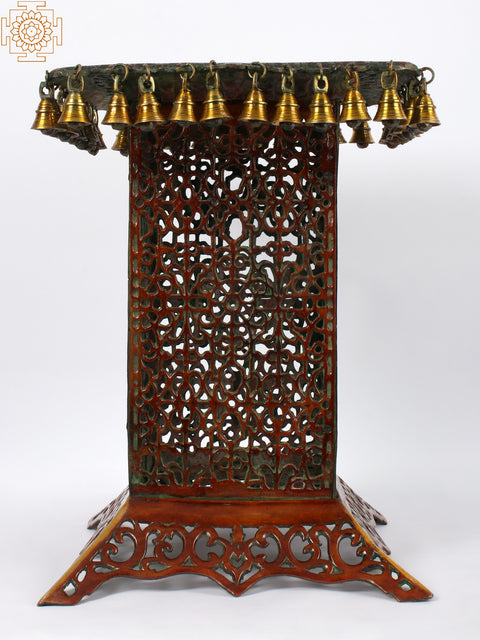 Ornate Lattice Chowki (Pedestal)
