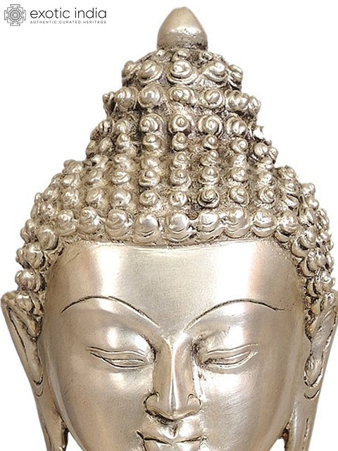 14" Lord Buddha in Vitark Mudra In Brass | Handmade | Made In India