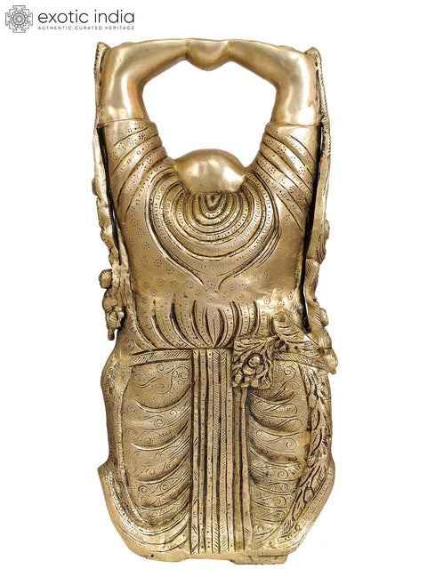 17" Laughing Buddha In Brass | Handmade | Made In India