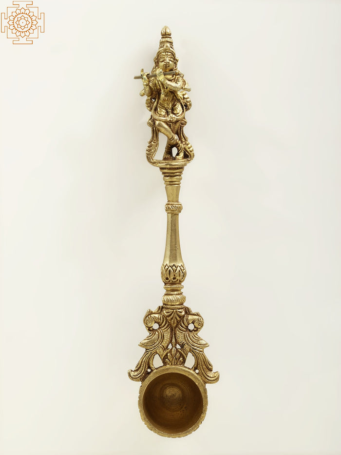 Krishna Ritual Spoon