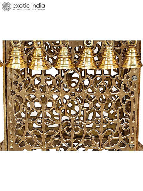 Brass Designer Pedestal (Chowki)